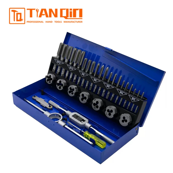 32 Pcs Tap And Die Set (Tin Box Packaging) suppliers